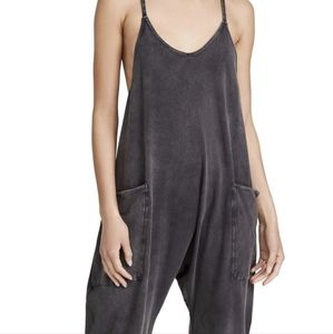 XL Black Booxm Jumpsuit with pockets